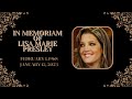 In Memoriam of Lisa Marie Presley/February 1, 1968 - January 12, 2023