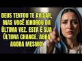 A VIRGEM MARIA AVISA： DEUS TENTOU TE AVISAR MAS VOCÊ IGNOROU DA ÚLTIMA VEZ  ESTA É SUA ÚLTIMA C