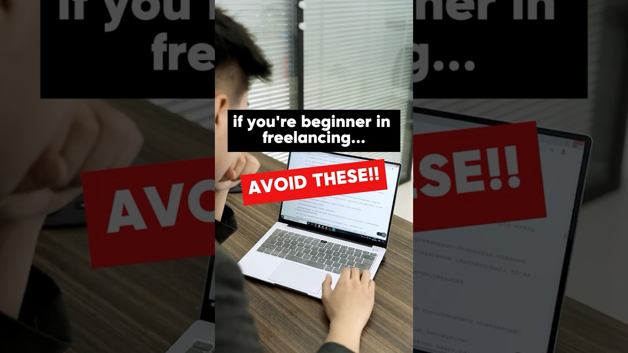 TOP 5 MISTAKES TO AVOID IF YOU'RE FREELANCER #wfh #shorts #freelancingtips #workfromhome