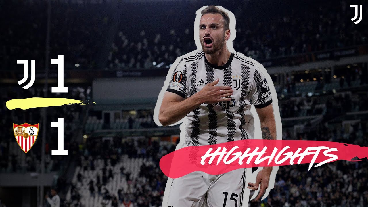 ⁣Juventus 1-1 Sevilla | Pogba amazing assist to Gatti equaliser goal| UEL Semifinals | Highlights