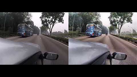 A comparative study of single image fog removal methods (Left-Original Video,Right-RMUTP/CUNY MODEL)