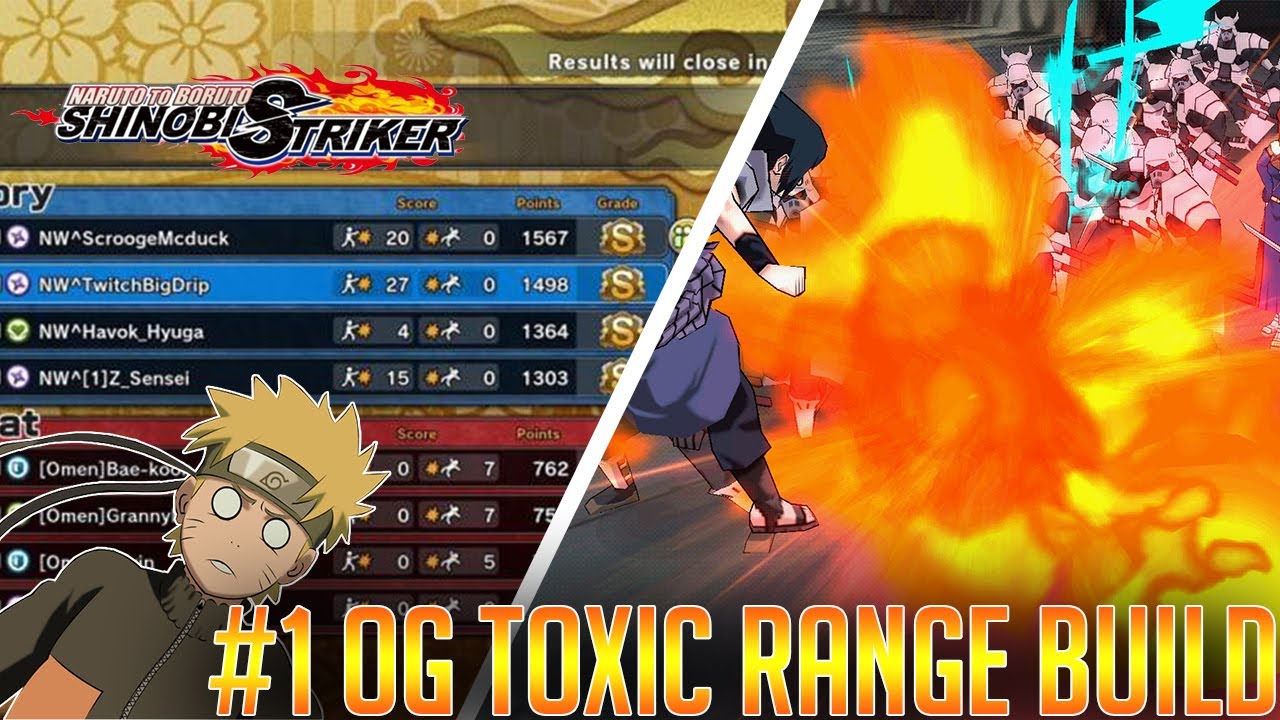 1 Toxic Range Build In Naruto To Boruto Shinobi Striker