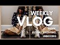 WEEKLY VLOG | SHOPPING AT CHANEL, SHOOTING DAY, WORK, LOEWE, BOTTEGA UNBOXING AND MORE