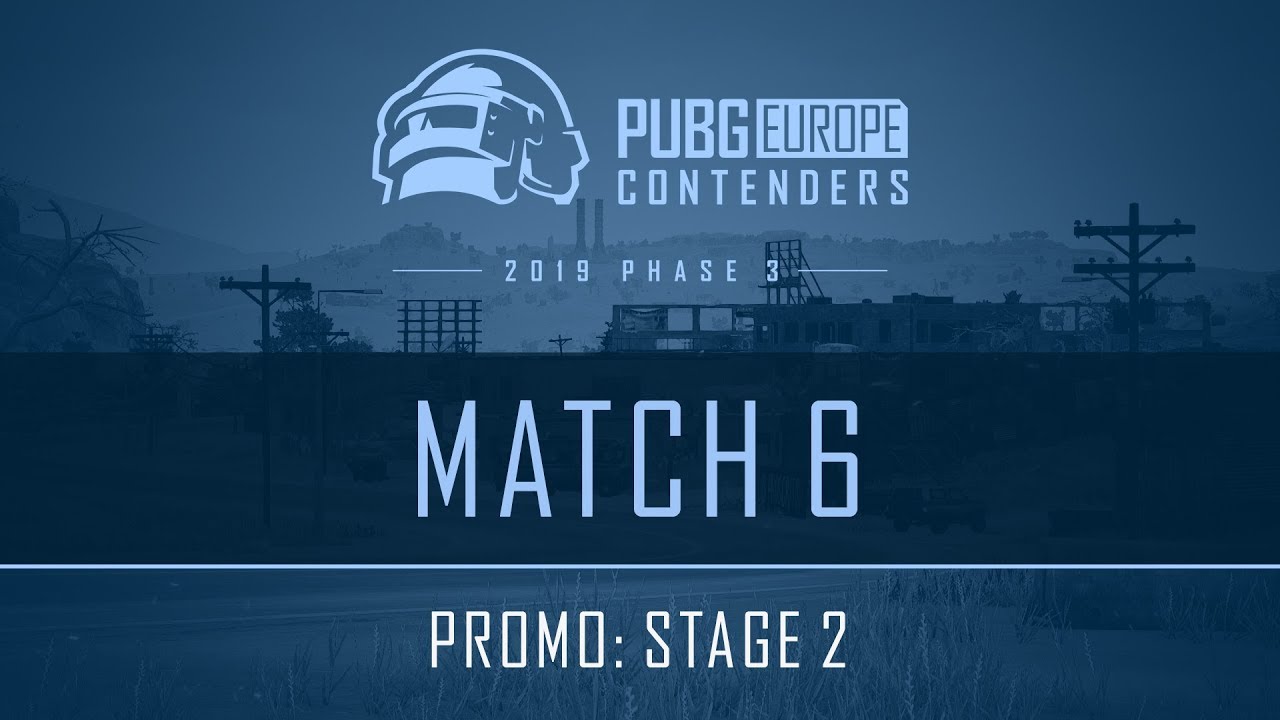Match 6 • Stage 2 • PEL Contenders Promo • Phase 3