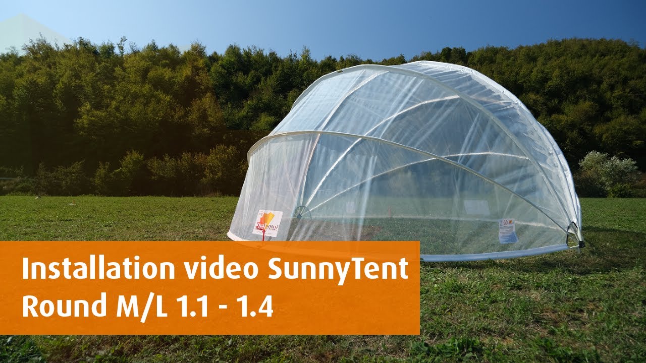 SunnyTent M/L Installation video 1.1 - 1.4: Measurements for anchor  placement