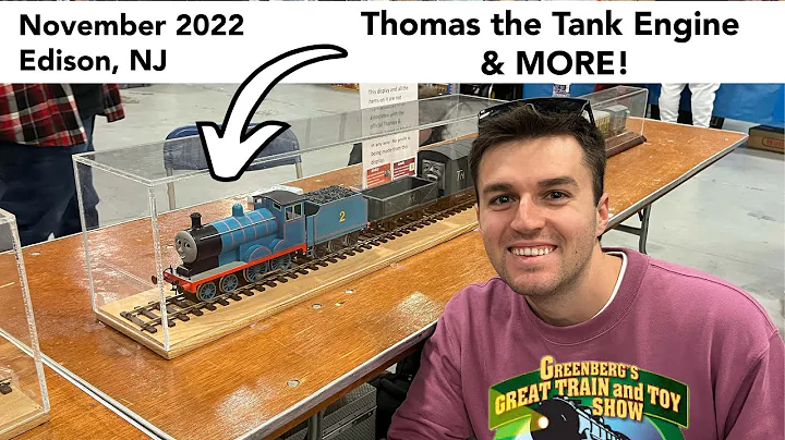 I met Percy and Edward (from Thomas and Friends)! ...