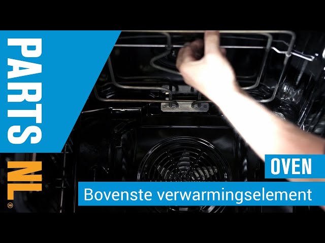 schoonmaken verwarmingselement oven