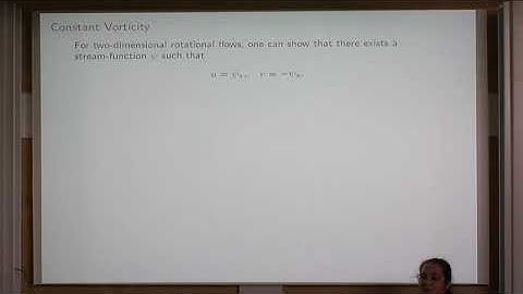 Katie Oliveras | Stability of Traveling Waves with Vorticity