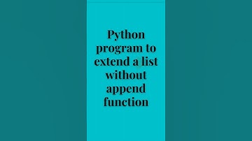 Python code to extend a list without using append function#shorts #pythoncourse #python