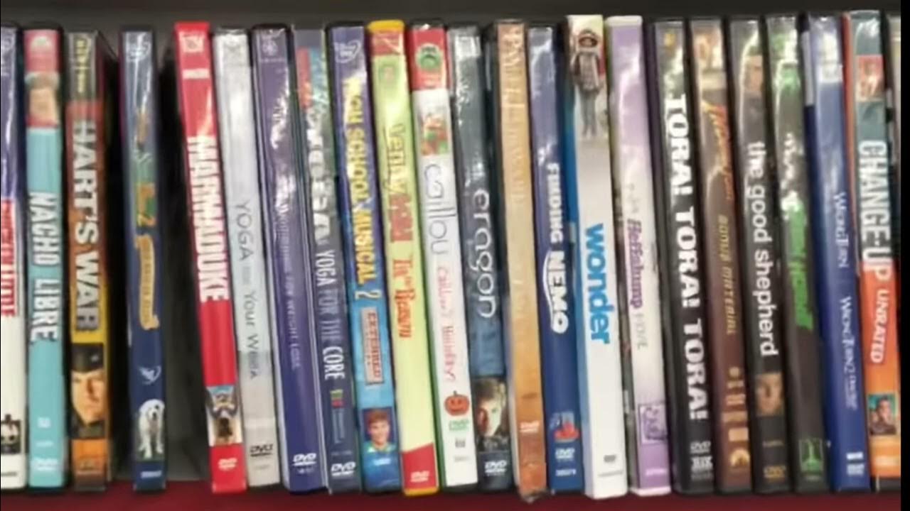 Thrift store dvds YouTube