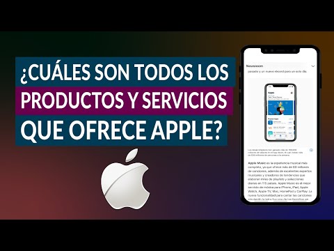 ¿Cuáles son Todos los Productos, Herramientas y Servicios que Ofrece Apple?