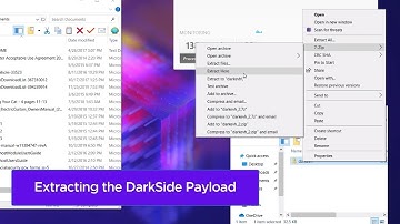 SentinelOne Vs. DarkSide Ransomware – Detect Mode