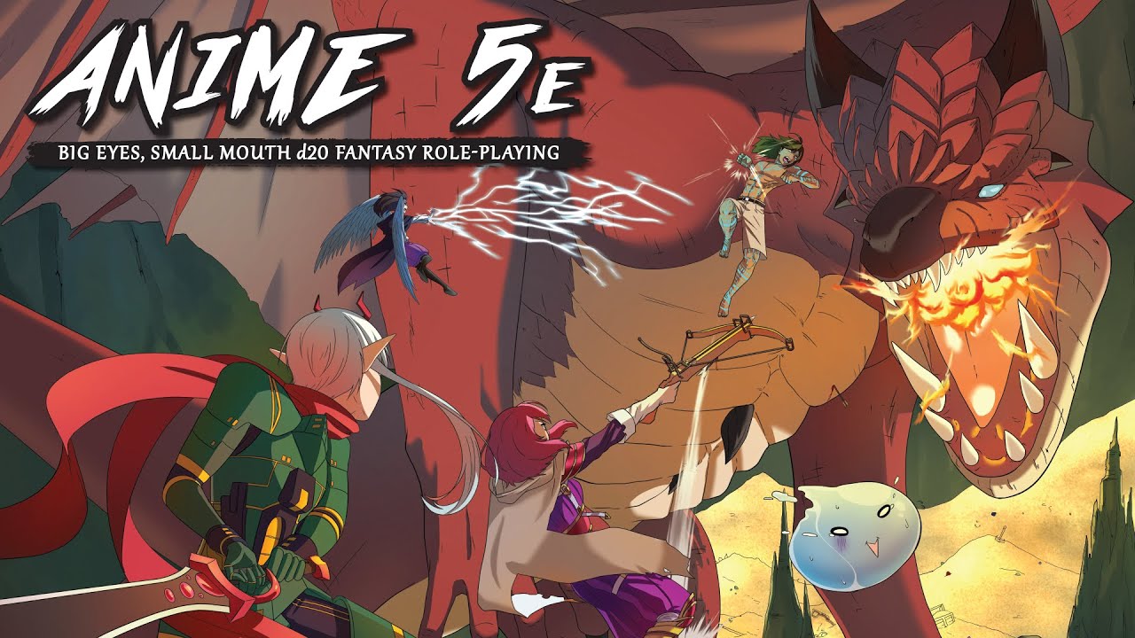 Anime 5E Role-Playing Game – Kickstarter Teaser Video