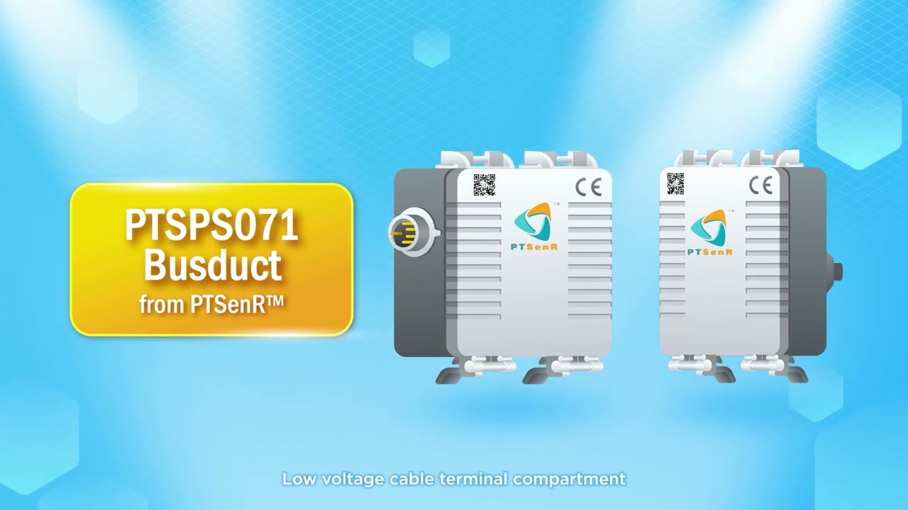 PTSenR™ PTSPS071  Infrared Bus Duct Temperature Sensor for 24/7 Monitoring & Safety