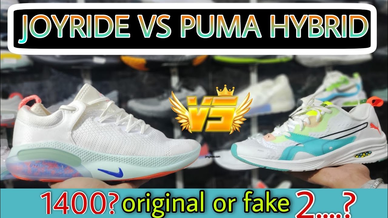 puma jamming vs nike joyride