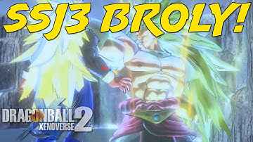 SSJ3 Broly vs SSJ 4 Goku?! | Dragon Ball Xenoverse 2 PC Mods