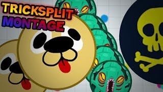 Agar.io - 10 TRICKSPLIT MONTAGE