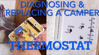 RV/CAMPER THERMOSTAT NOT WORKING PROPERLY HOW TO DIAGNOSE & REPLACE IF NECESSARY CHEAP&EASY TO DO by DIY Dan 119 views 3 months ago 10 minutes, 8 seconds