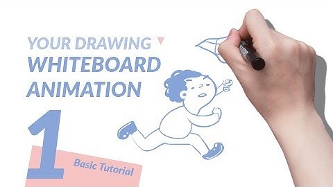 Turn your drawing into whiteboard animation with Auto Whiteboard | Tutorial 1 | Step by Step