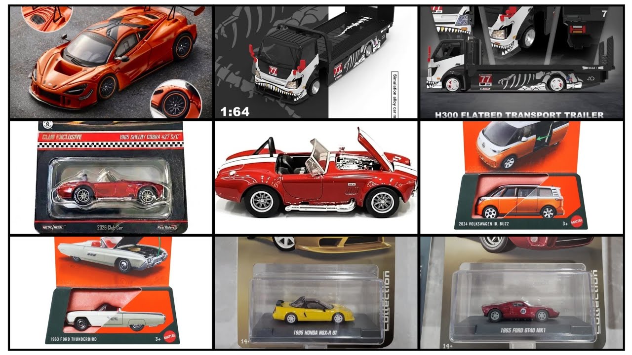 Hot Wheels 2026 RLC Members Car, Matchbox Moving Parts Mix 2, Cool