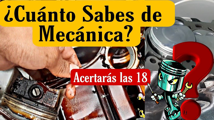 18 PREGUNTAS de MECÁNICA 🔧👨‍🔧  👉¿Cuánto Sabes Realmente?