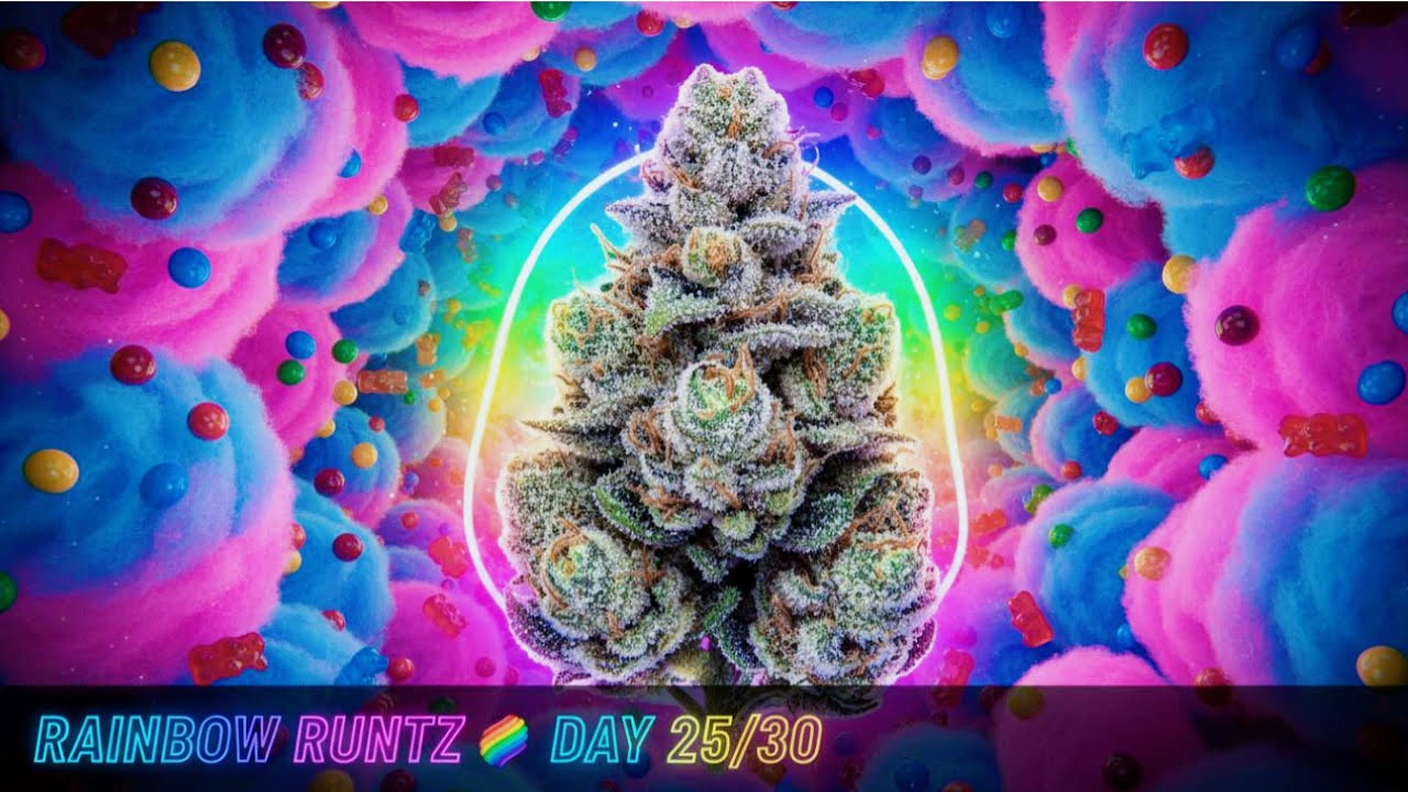 RAINBOW RUNTZ 🌈🔥 | The Sweetest THCa Strain Yet?! (JK Distro Day 25/30)
