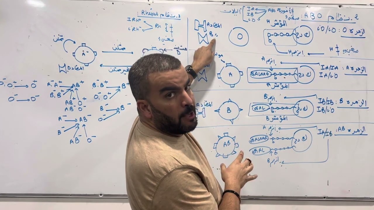نظام ABO نظام Rh باكالوريا علوم الطبيعة والحياة مناعة