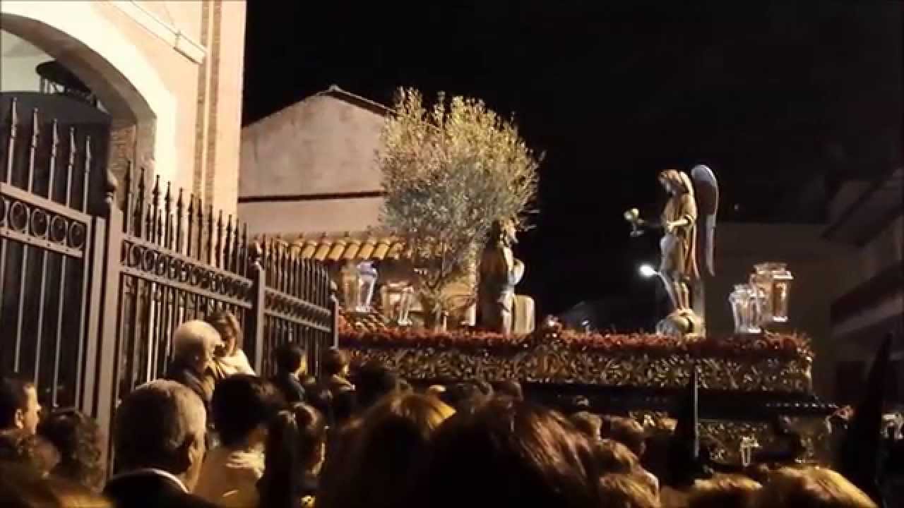 Villarrubia de los Ojos. Semana Santa 2015. Oración en el Huerto