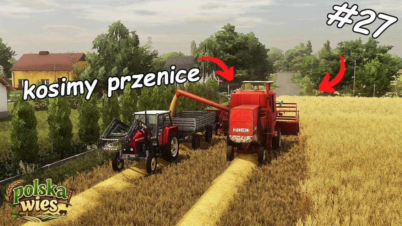 Kosimy przenicę🌱| Opór jest😎| Polska Wieś[27]