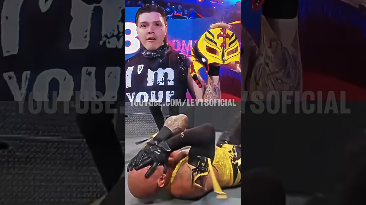 Dominik tries to Unmasked Rey Mysterio 💔 - 