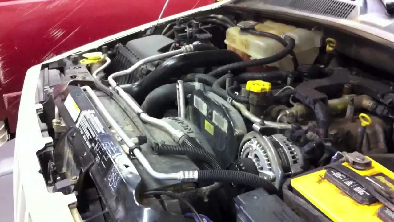 Jeep Liberty Diesel Timing Belt Replacement Part 1 ... 1998 jeep cherokee wiring schematic 