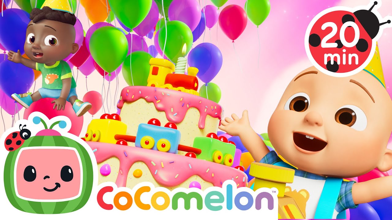 All Aboard for JJ's Birthday! 🚂🎂 | 🍉 CoComelon - JJ's Baby