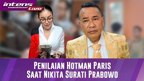 Komentar Hotman Paris Terkait Nikita Mirzani Surati Presiden Prabowo Subianto