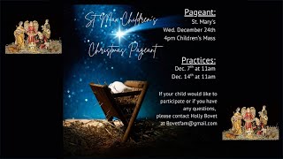 St. Max 14519 - Christmas Eve - Children's Mass - 12/24/2025 @ 4:00 P.M.