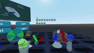 VR cube solving game/prototype. Wealth