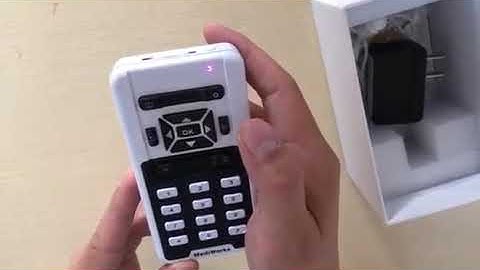 T6 Daisy book player with 8GB storage to speakers louder and clearer for blind and low vision