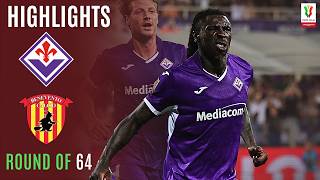 La Viola Go Through! | FIORENTINA-BENEVENTO 4-1 | HIGHLIGHTS | Coppa Italia Frecciarossa 2026/27