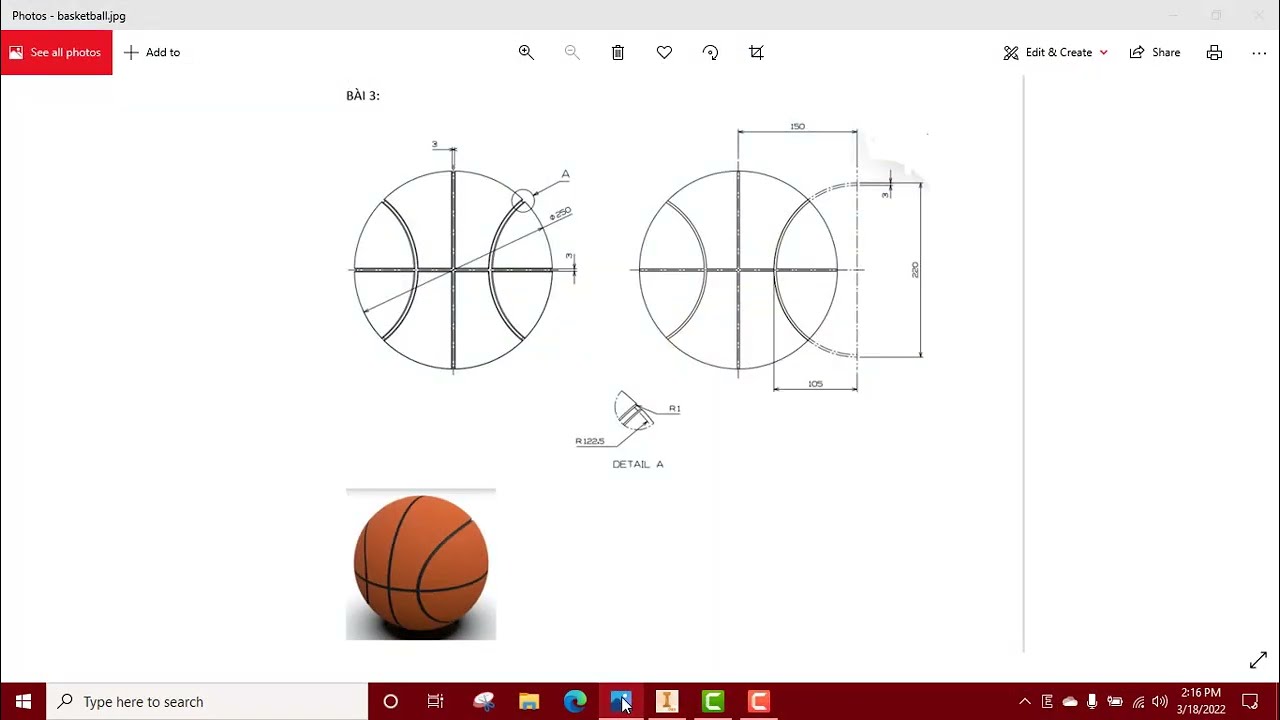 INVENTOR 2020 How to make a Basketball YouTube