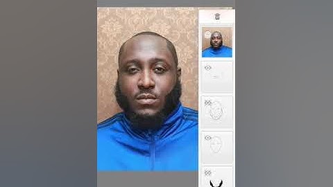 How to Cartoon Your photos on autodesk Sketchbook (Part 1: Sketch, hair and beard)