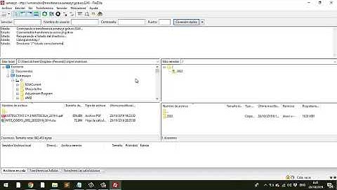 conexion servidor sftp