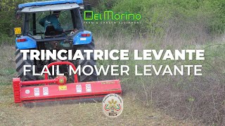 🇮🇹🇬🇧 | Trinciatrice reversibile LEVANTE | Reversible flail mower LEVANTE | Del Morino