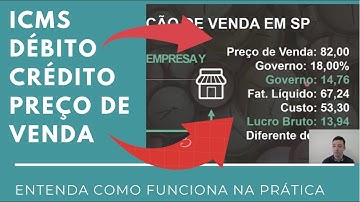 COMO FUNCIONA O ICMS | Entenda o Débito e Crédito de ICMS