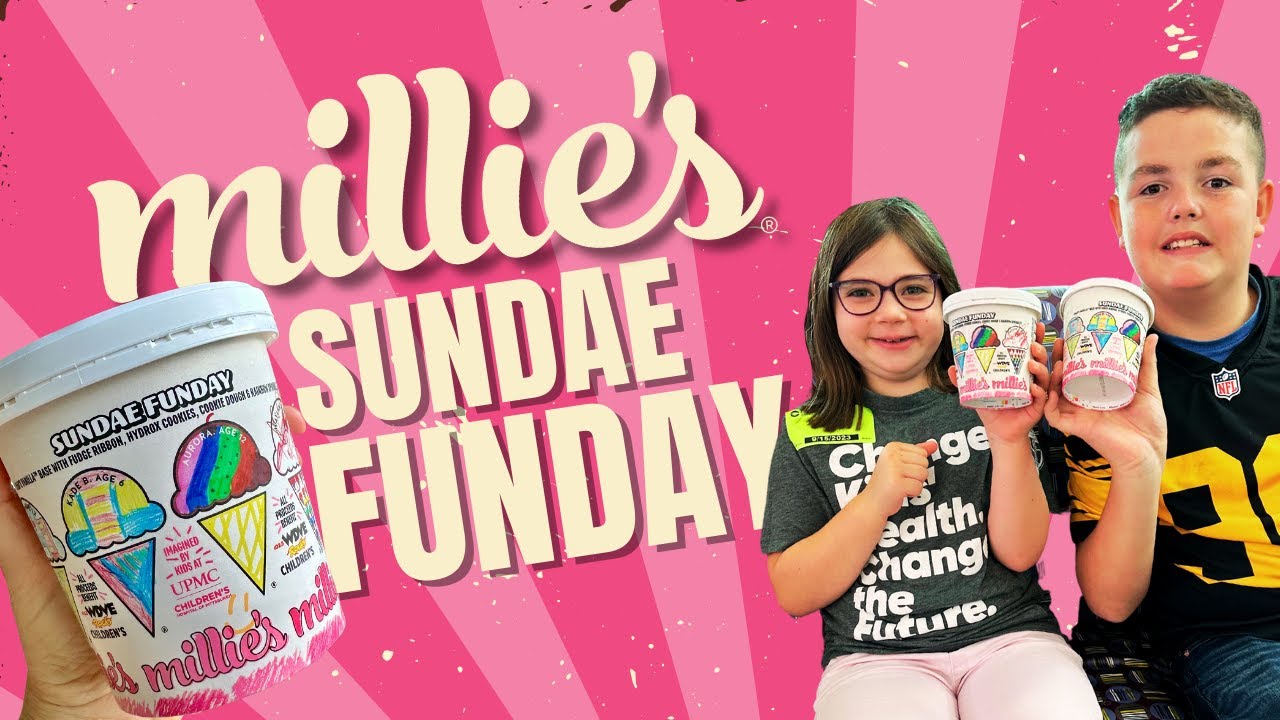 Millie's Sundae Funday Charity Ice Cream Flavor YouTube