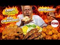 ASMR:Eating Ccispy Fish Fry,Full Chicken Roast,Eggs Curry,Eggs Omled With Rice Salat | Asmr Mukbong