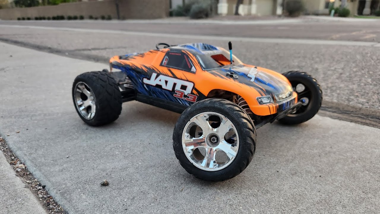 TRAXXAS JATO 3.3 Hinterräder & Reifen – Neue Ersatzräder Für Nitro-Truck, Schwarz