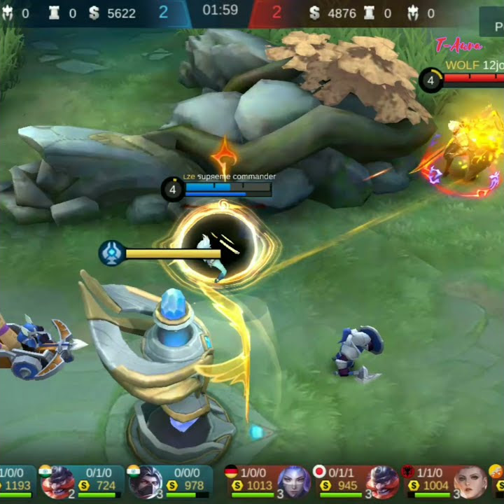 Outplayed enemy hyper Alucard #mlbb #mobilelegends