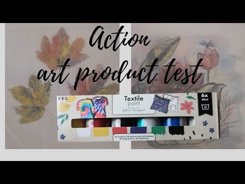 Je teste les peintures & feutres textile ☞ ACTION 👕🎨🖌 