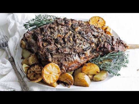 Greek-Style Lamb Shank Recipe - Chef Billy Parisi