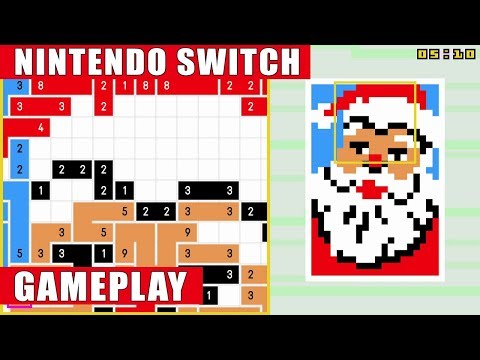 Link-a-Pix Deluxe Nintendo Switch Gameplay