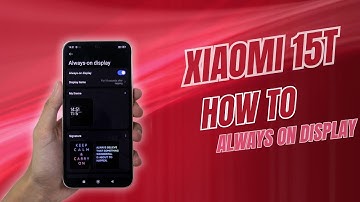 Xiaomi 15T Always On Display | How to Enable & Customize AOD on Xiaomi 15T